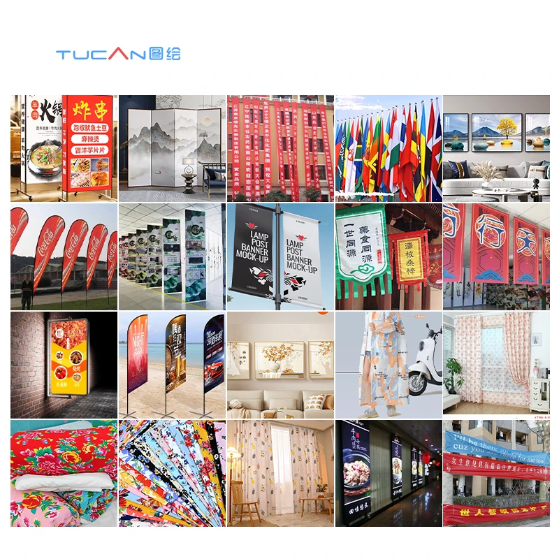 1.3m 1.8m 3.2m print width large format fast printing parade banner cloth printer Advertising Flag Printing