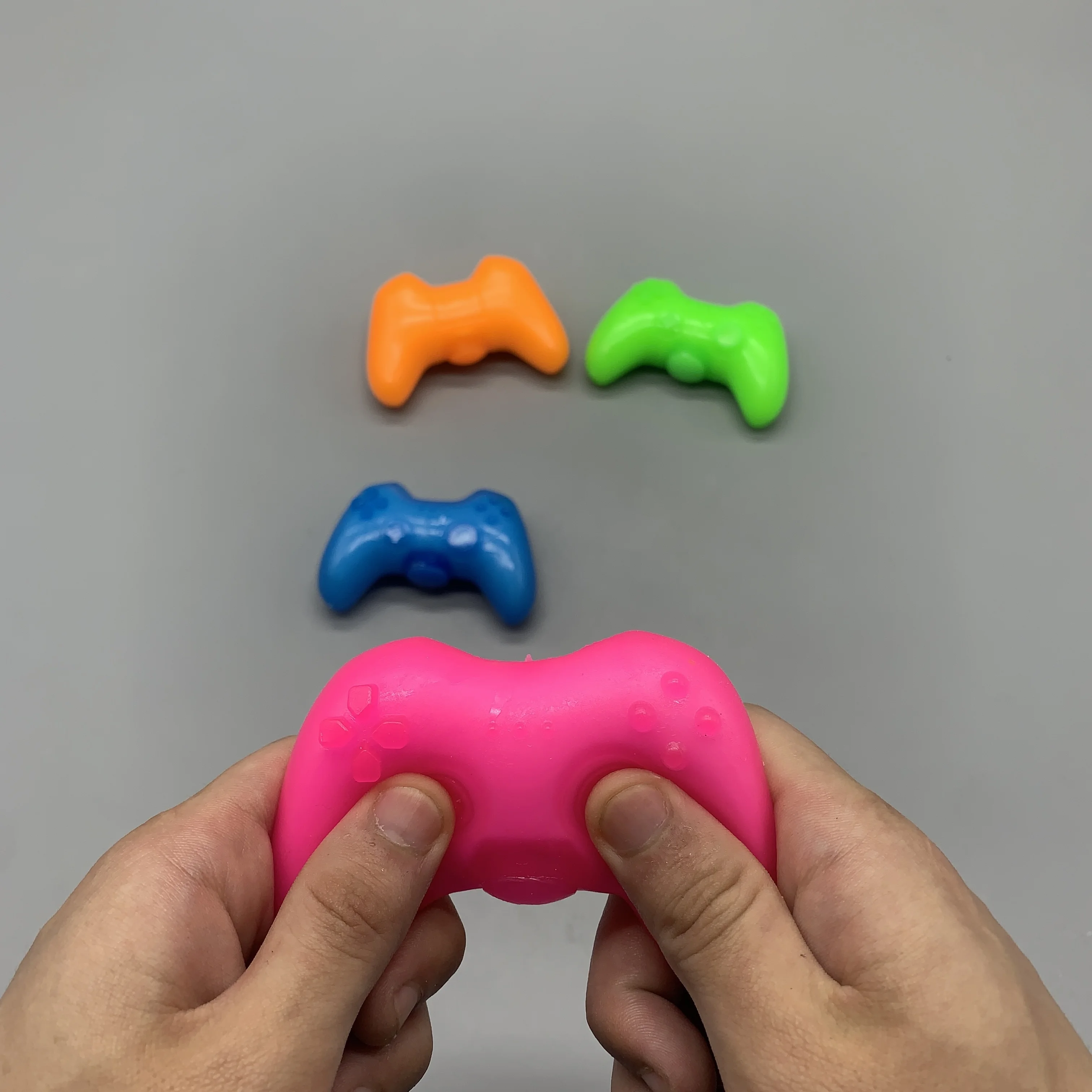 Wholesale Squeeze Gamepad Toys TPR Game Pad  Anti Stress With Flour Decompression Fidget Toy