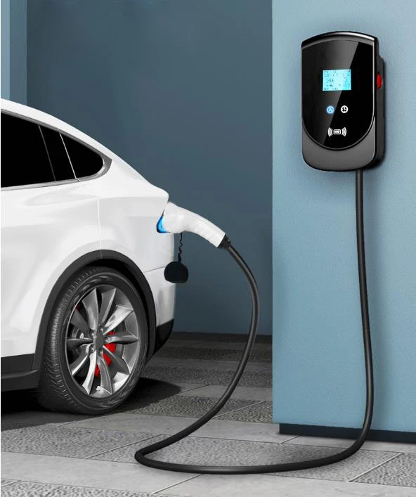 fisher 7KW level 2 AC ev electric car charger pole Type 1 home charging station manufacturer