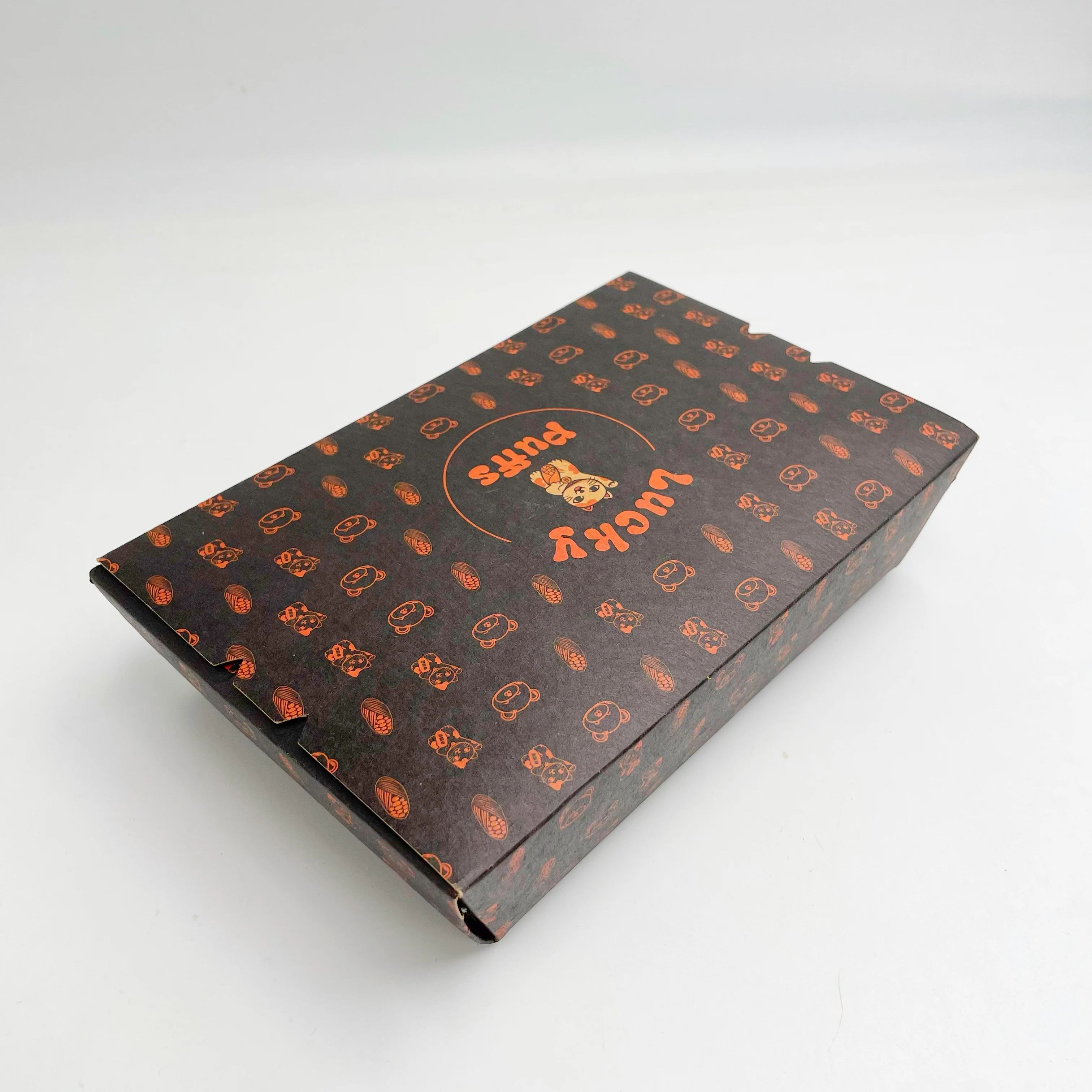 Paper Boxes Packaging Black Clothing Gift Shoes Accessories Customized Hair Socks Bra Gsm Package Box