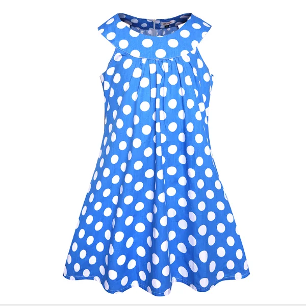 Wholesale Children Clothing Baby Girls Dress Kids Frock New Design Fashional Cotton Dresses Casual Hot Summer Elegant Beach Wear