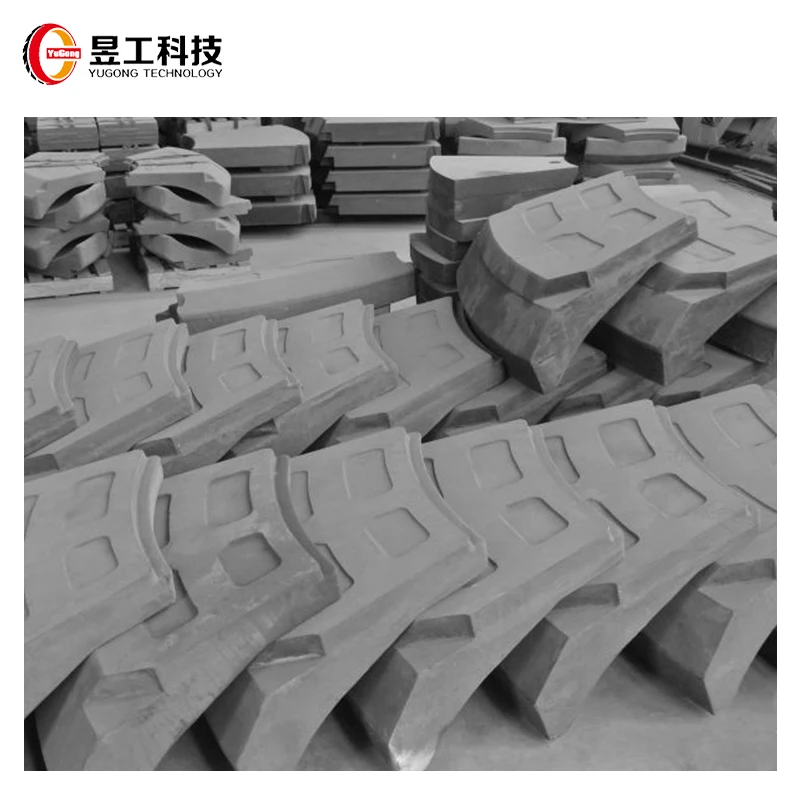 Factory direct commercial wear resistant  Composite Welding Grinding Table Liner for Vertical mill