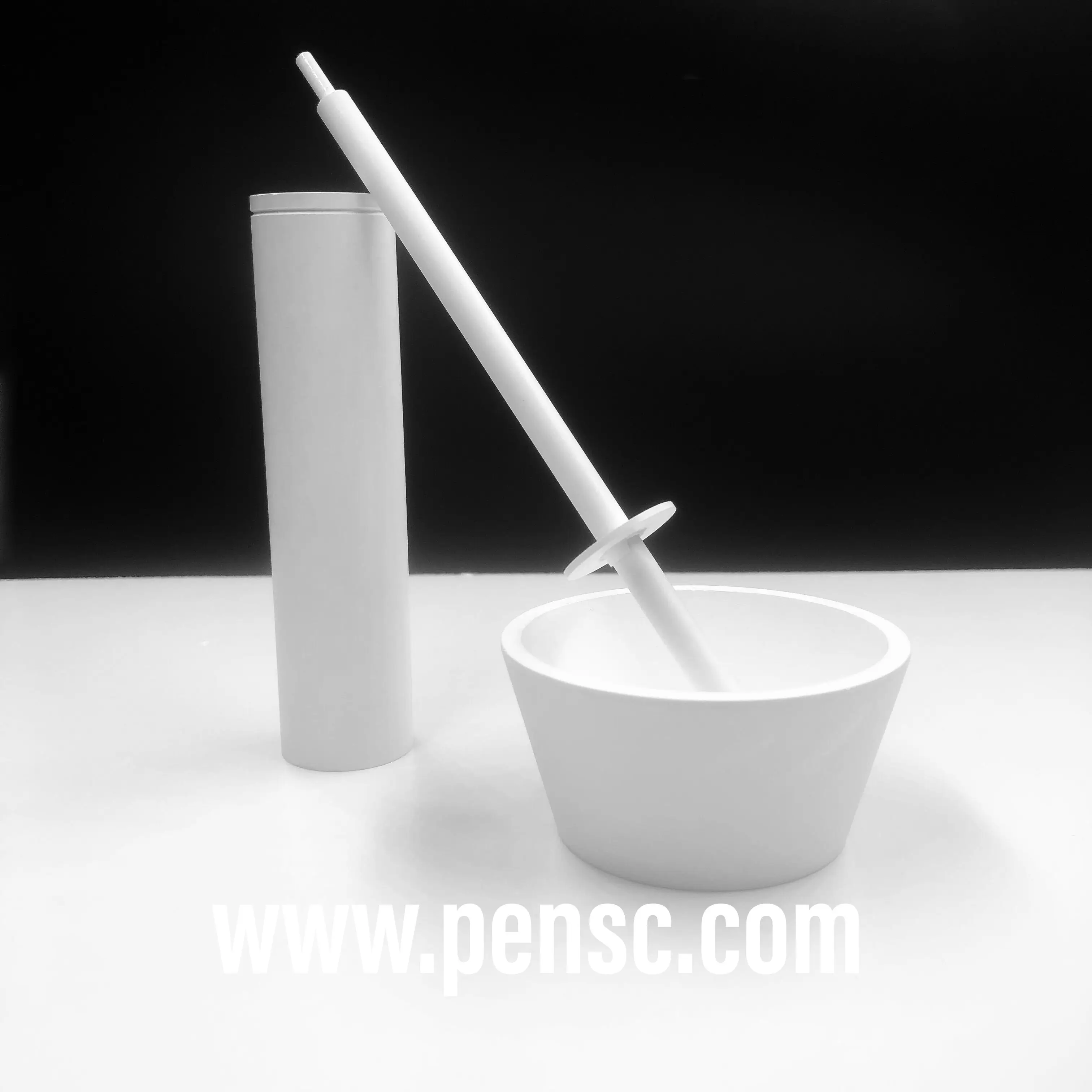 Boron nitride wax stick High purity boron nitride ceramic Tube of boron nitride