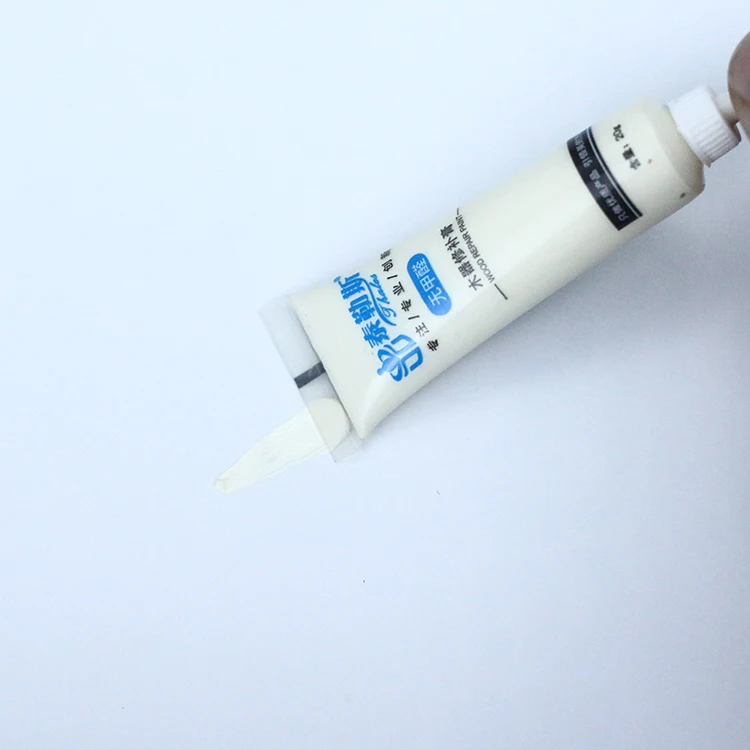 
18g Ivory White Non-toxic Household Repairing Acrylic Paint for Refinishing Wood Scratch Home Furniture Floor Color Pen 