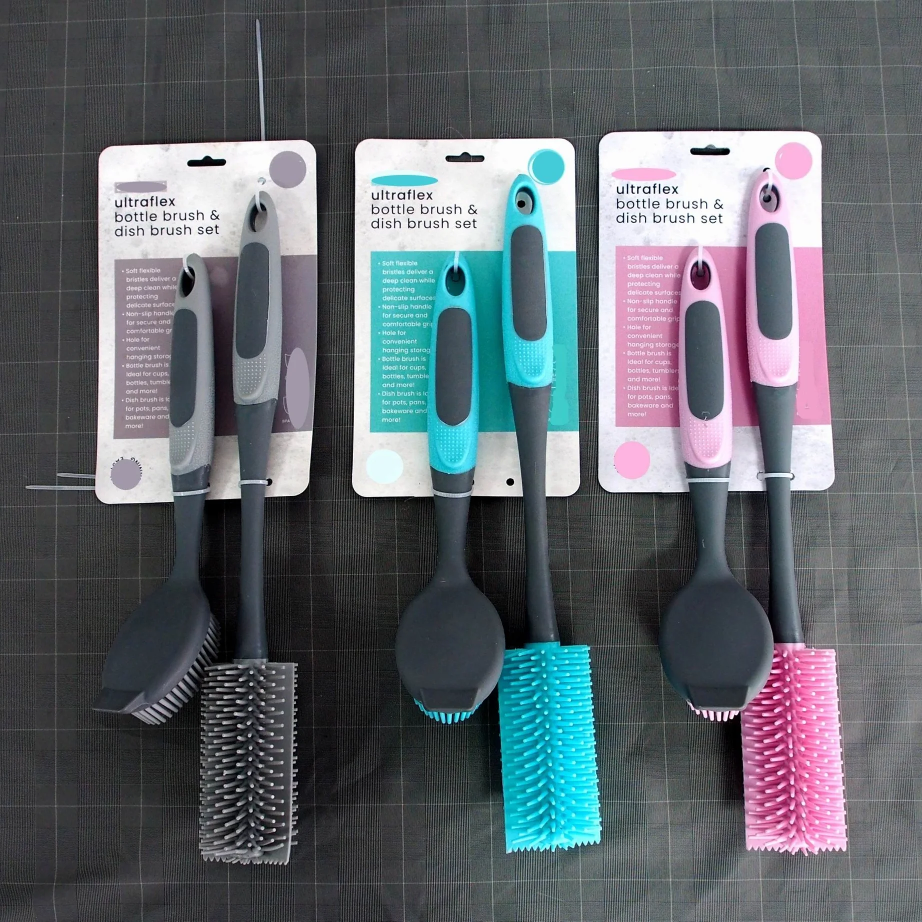 Silicone household dish cleaning brush,hand plastic kitchen cleaning brush,Sink kitchen cleaning brush washing kit