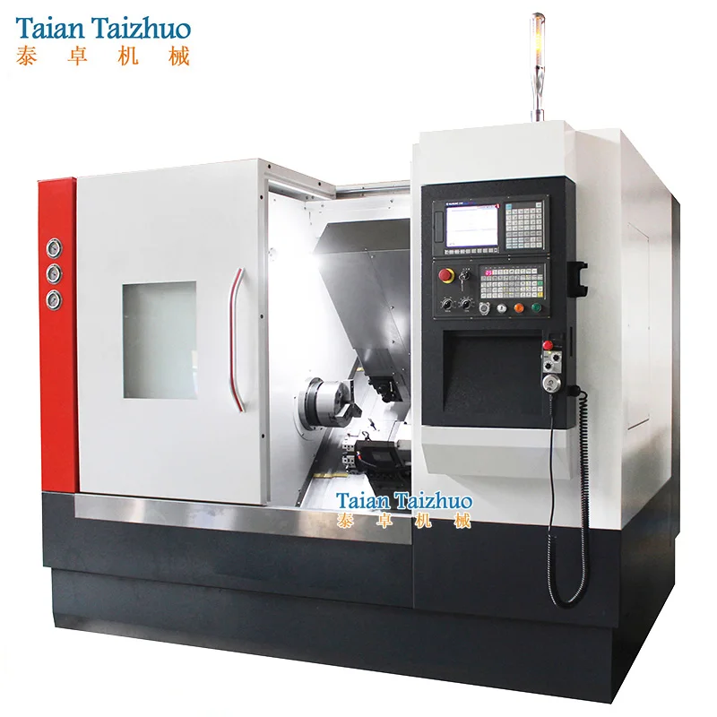 TCK40 China Slant Bed CNC Lathe With C Axis
