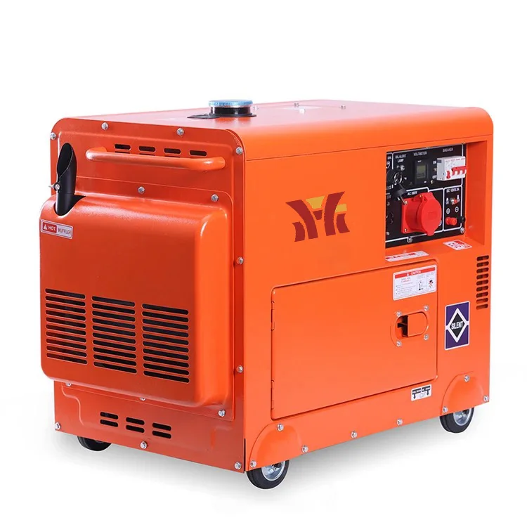 50/60hz Super Silent Diesel Generator Set 3kva 5kva 8kva 10kva Diesel soundproof Alternator For Home Use Generator Diesel