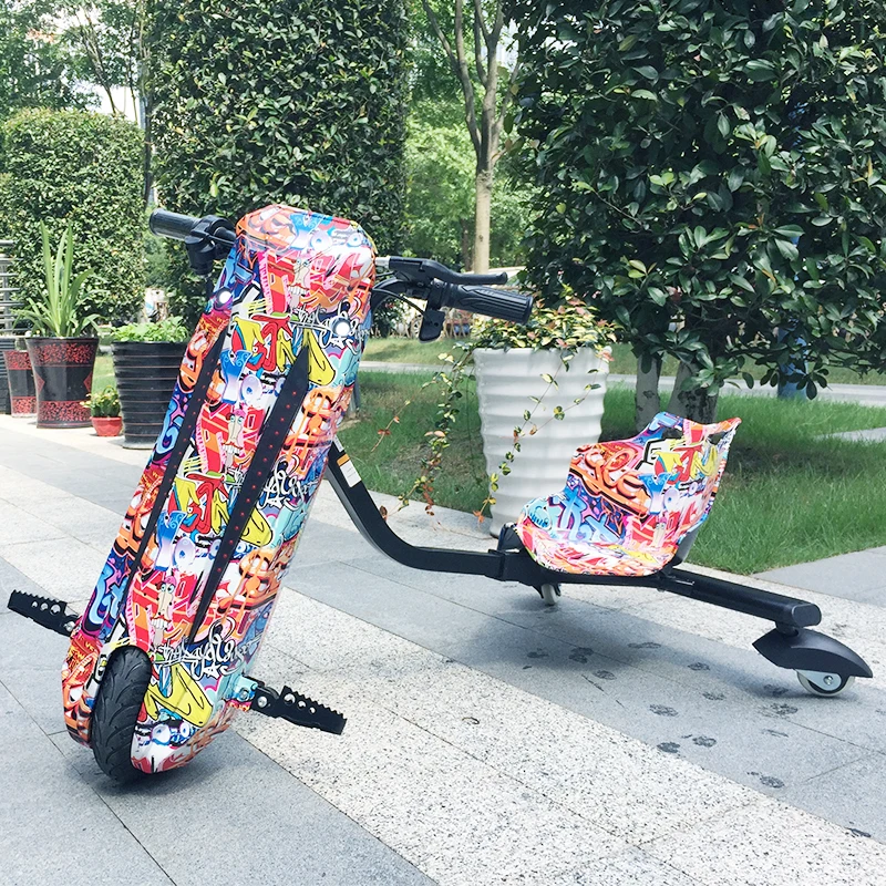 China factory new model electric 3 wheel 360 drifting scooter for kids