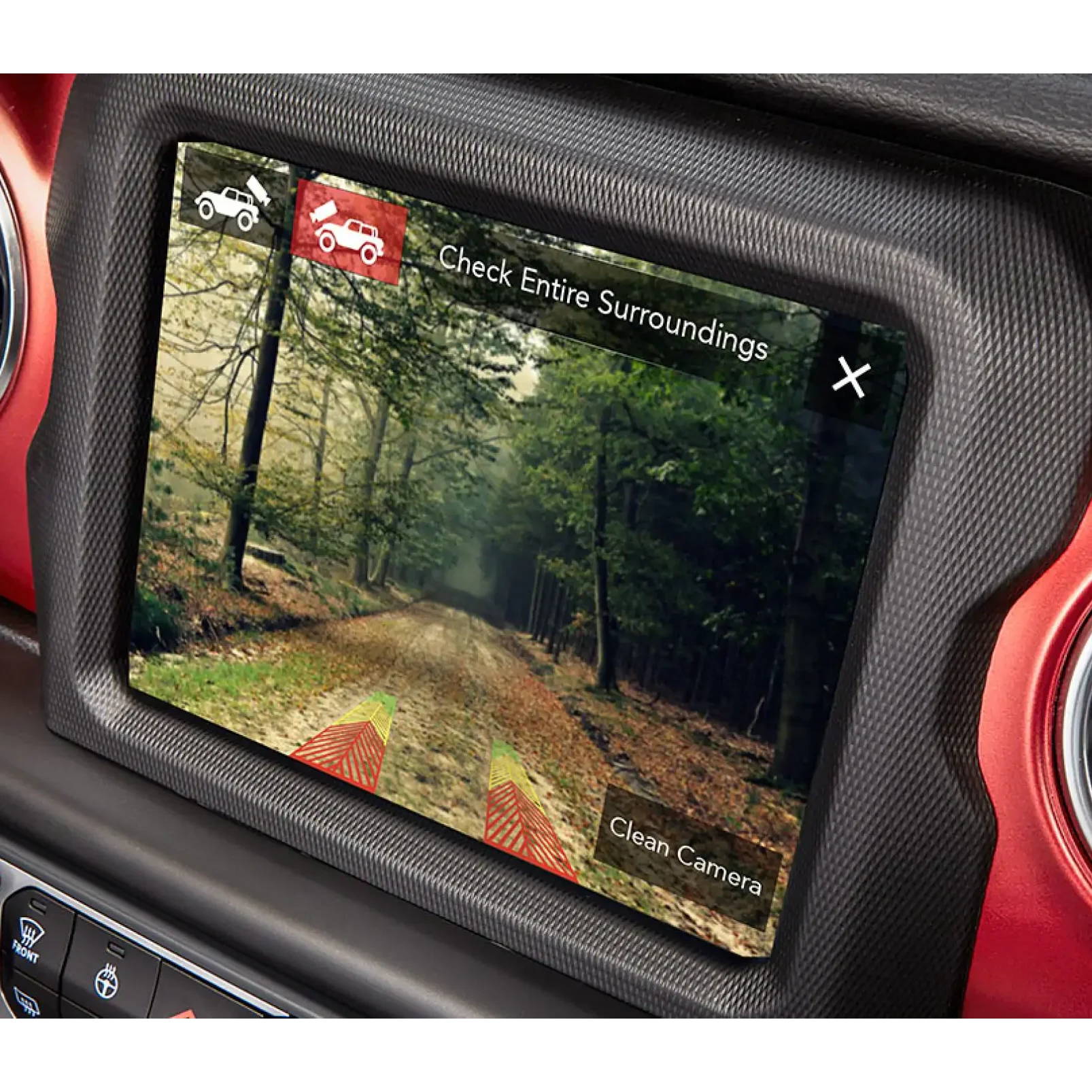 Переднее стекло внедорожные камера для Jeep транспортного