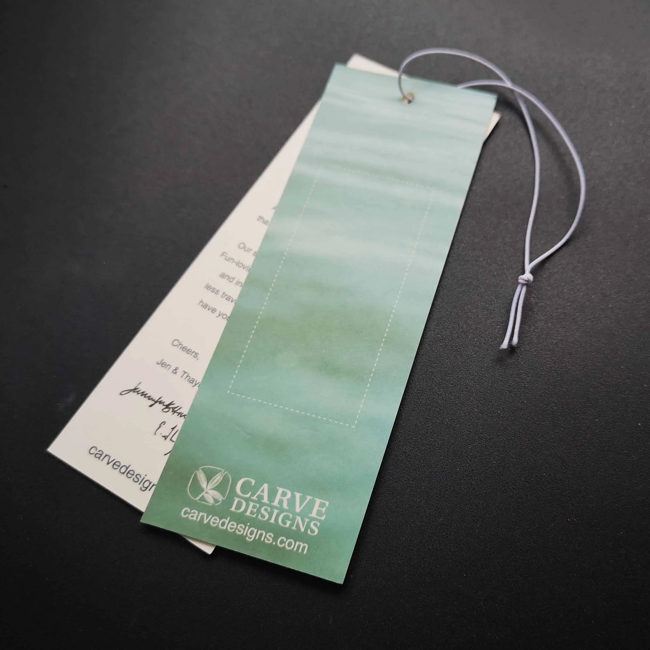 Custom Printing Logo Recycled Swatches Fabric Irregular Cardboard Display Hanger Tag Header Cards