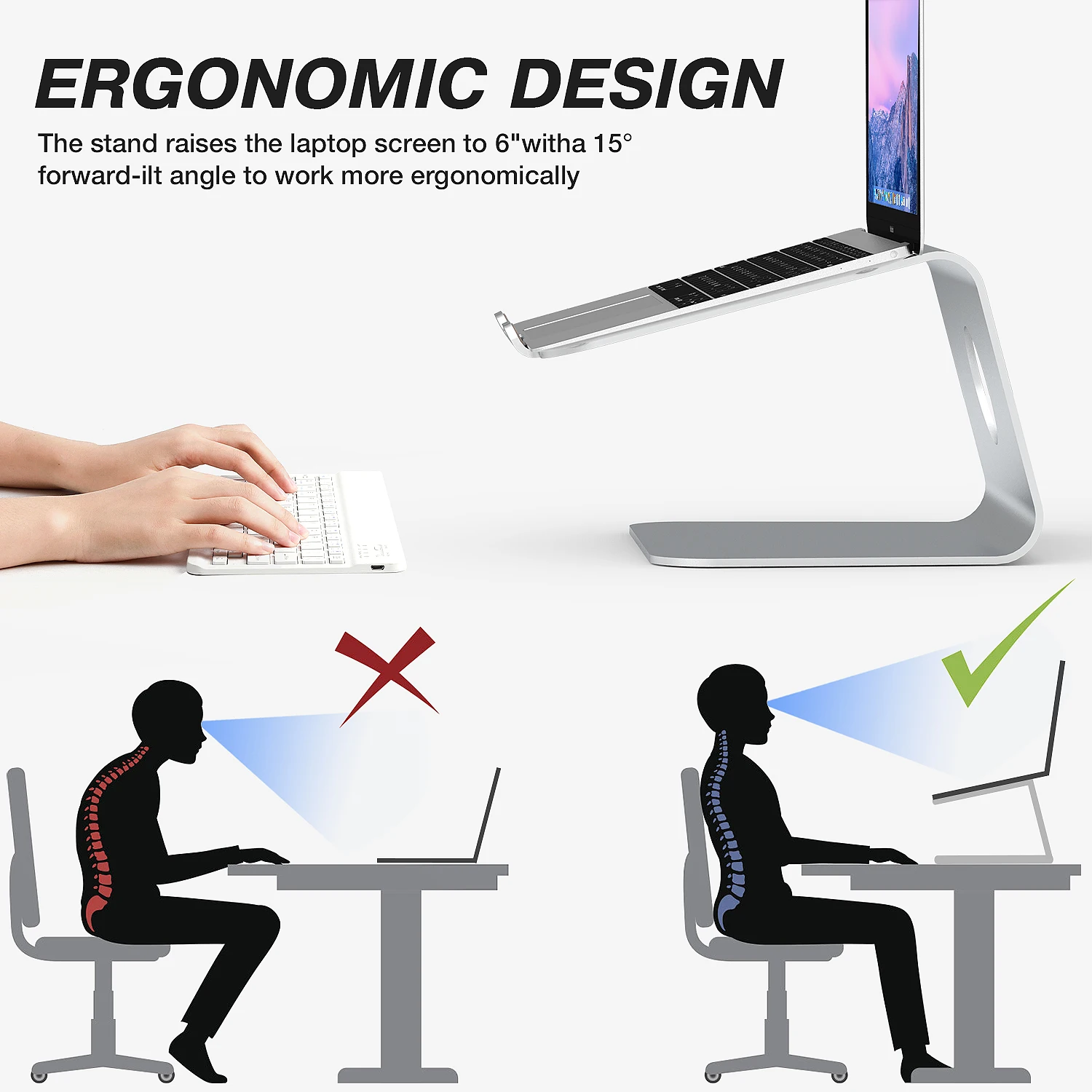 Source factory lower price aluminum alloy desk laptop phone holder stand