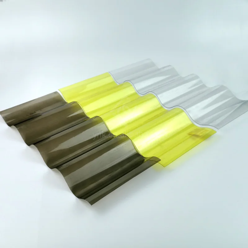
1.2mm water proof polycarbonate corrugated sheet roofing panels/ skylight tiles 
