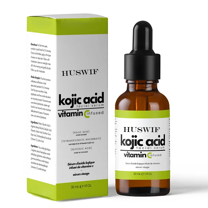 OEM Best Skin Face Hyperpigmentation Treatment Brightening vitamin c kojic acid serum for dark spots