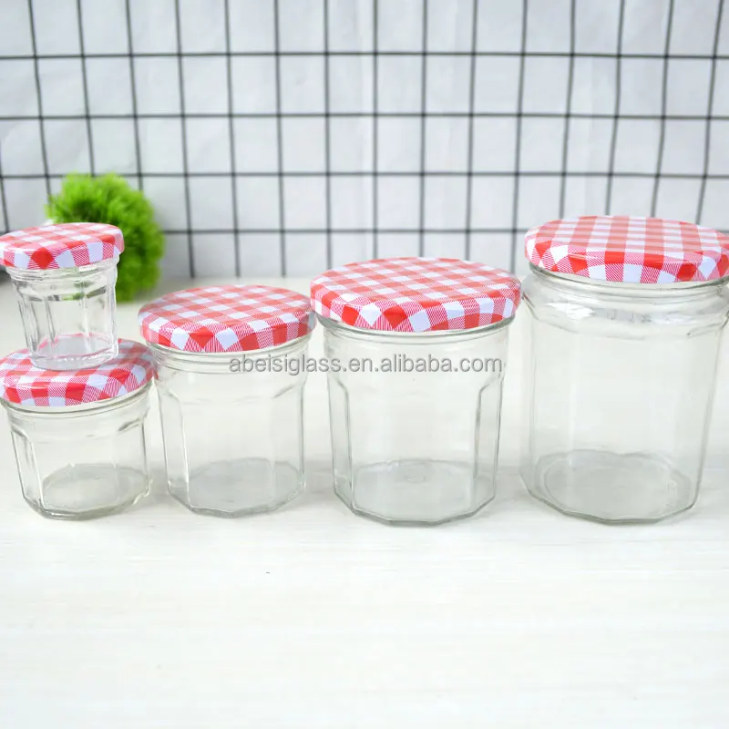 Wholesale 100ml 200ml 250ml 300ml 350ml 500ml 650ml Caviar Honey Jar Clear Glass Jam Pickles Bottle Empty Wide Mouth Mason Jar