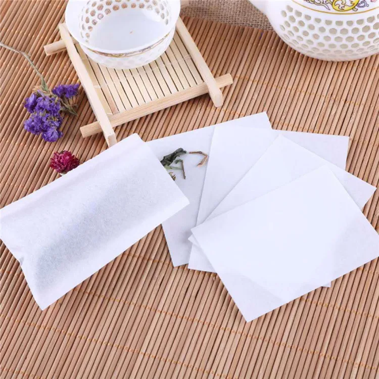 Custom tea bag paper roll tea bag sealing machine empty tea filter bags