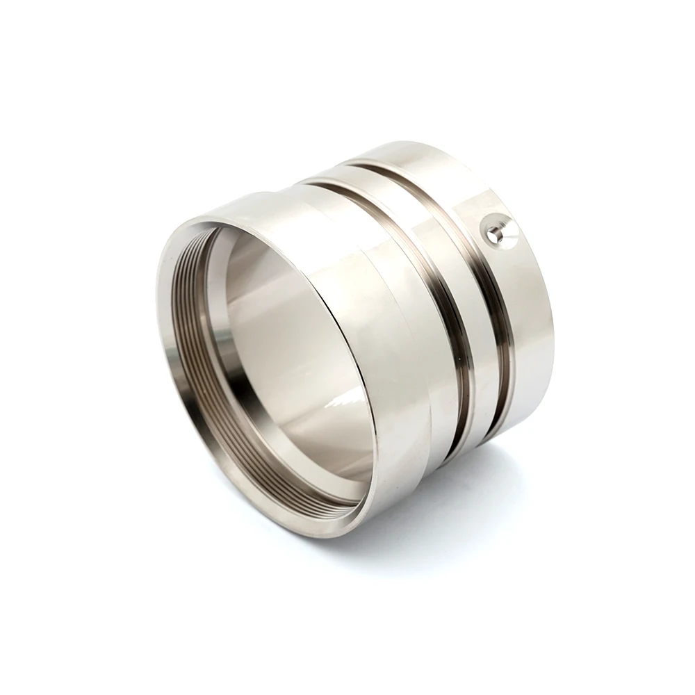 Pipe bushing CNC lathe machining hardware single-piece precision machining machine parts for custom milling machine