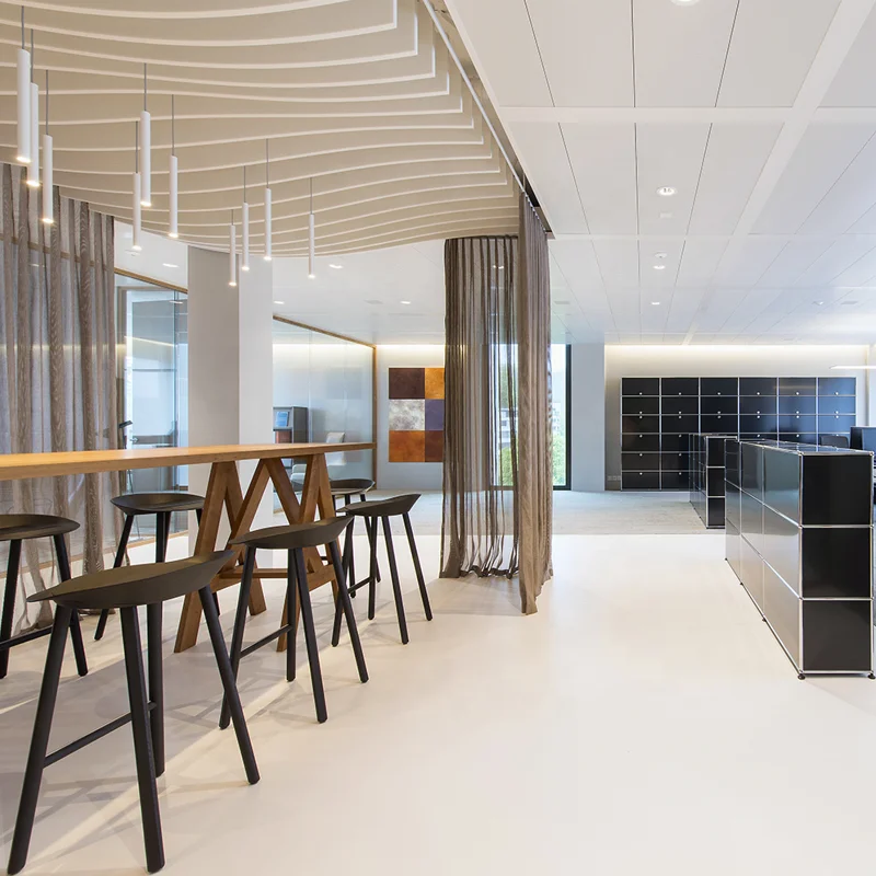 Custom Made Aluminum Fireproof Stretch Wave Baffle Ceiling Tile For Interior Wall and Ceiling Decoration