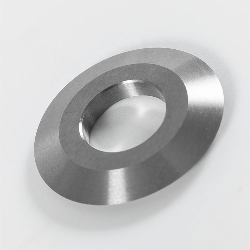 Custom Durable High Wear Resistance Cutting Plastic Tube Crush Cutter Round Score Slitter Blade