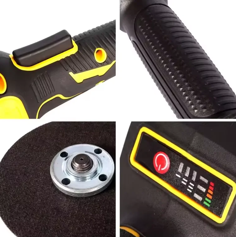 CISIVIS Brushless Angle Grinder M14 14000rpm 3 Gears Variable Cutting Grinding Polishing Power Tool Angle Grinder