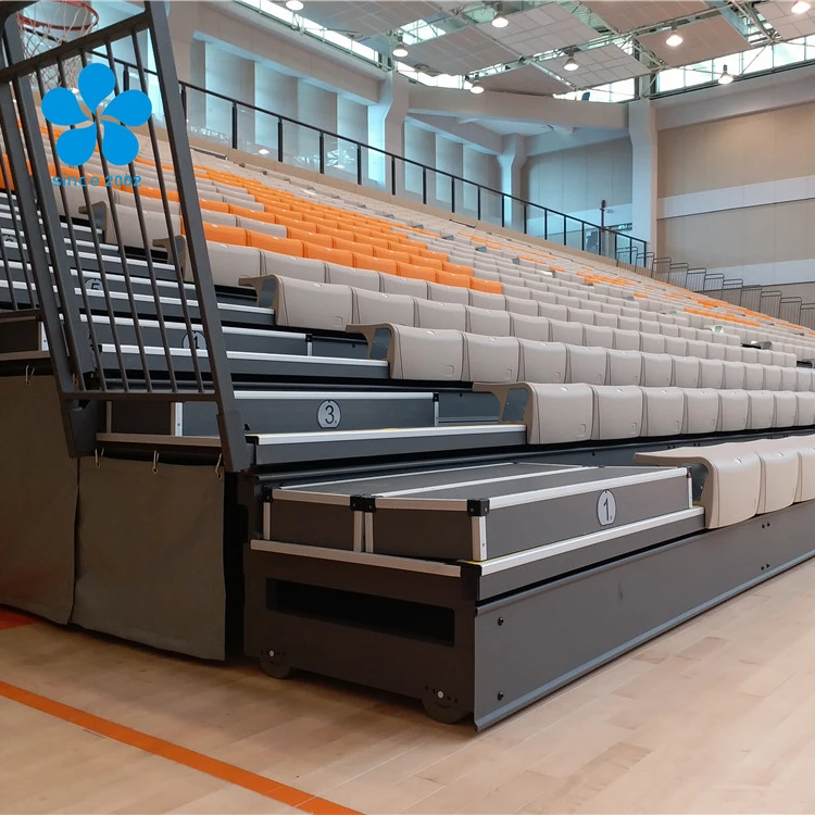 Yourease sports retractable basketball seating