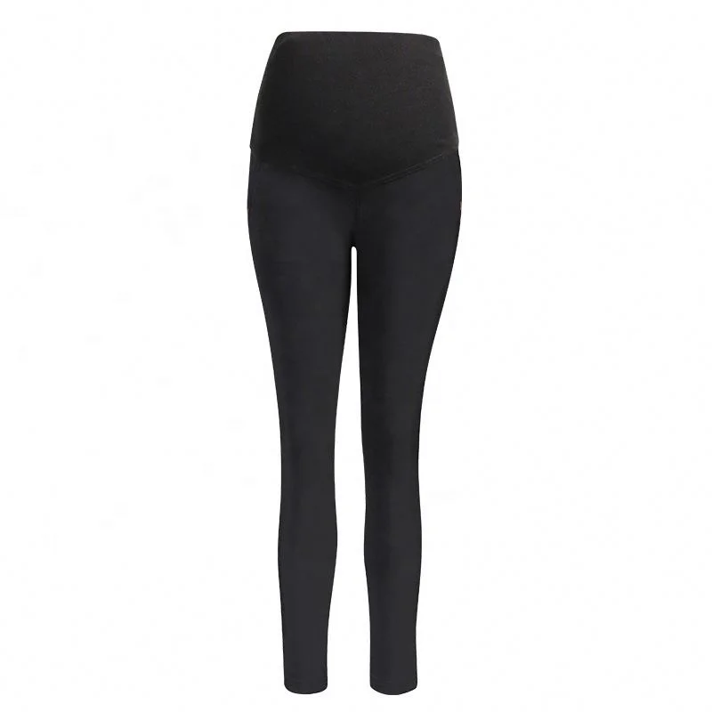 Maternity Pants High Waist Leggings Support Belly Pants Maternity Lounge Jeans