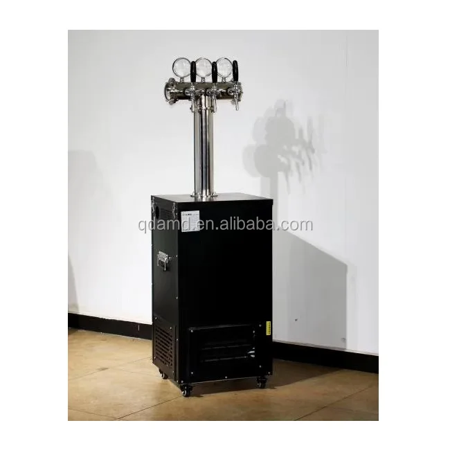 Premix vertical draft beer dispenser machine cooler for dispensing bar equipment