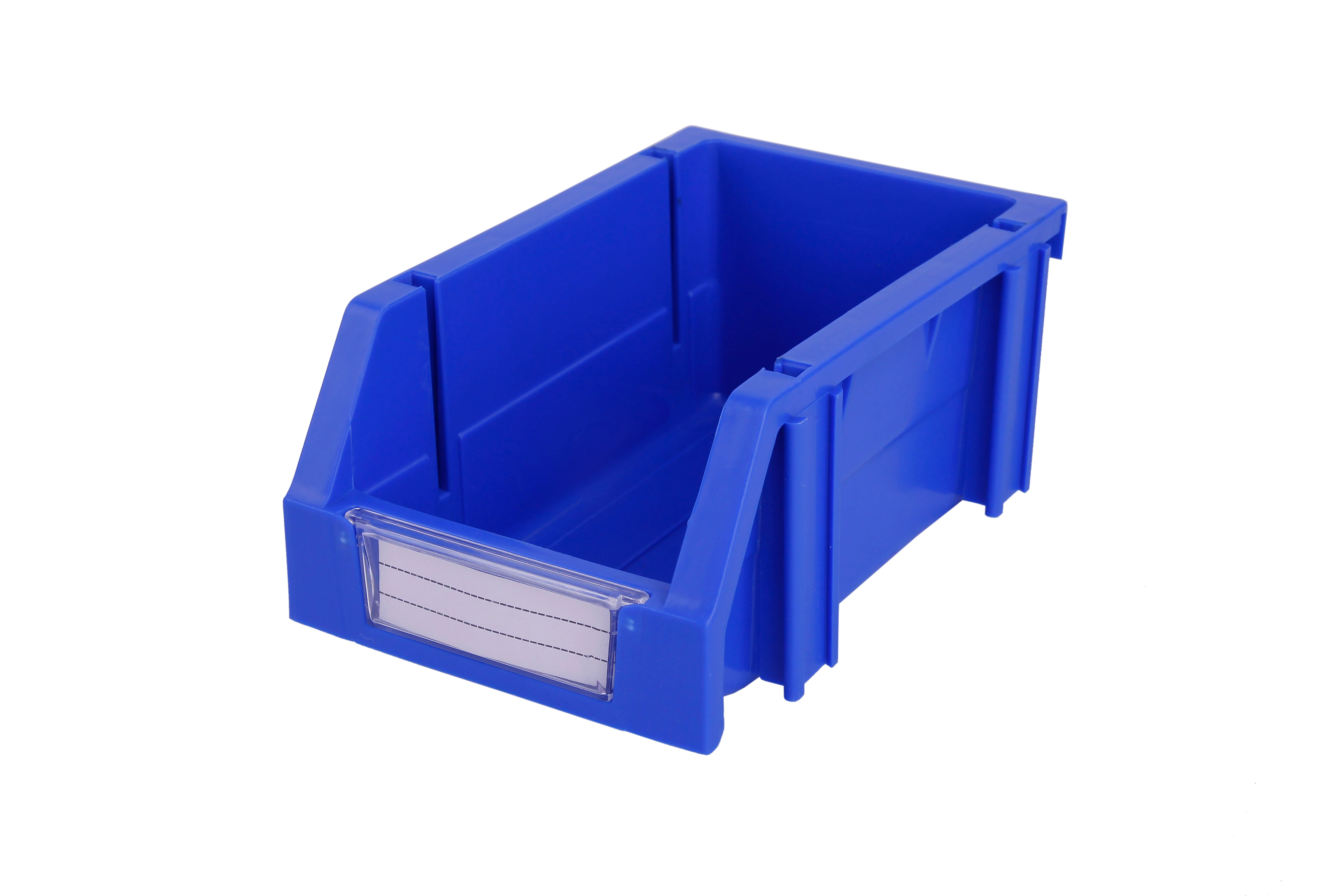 Plastic storage organizer crate tools pp storage bin industrial workbench plastic stacable shelf bin