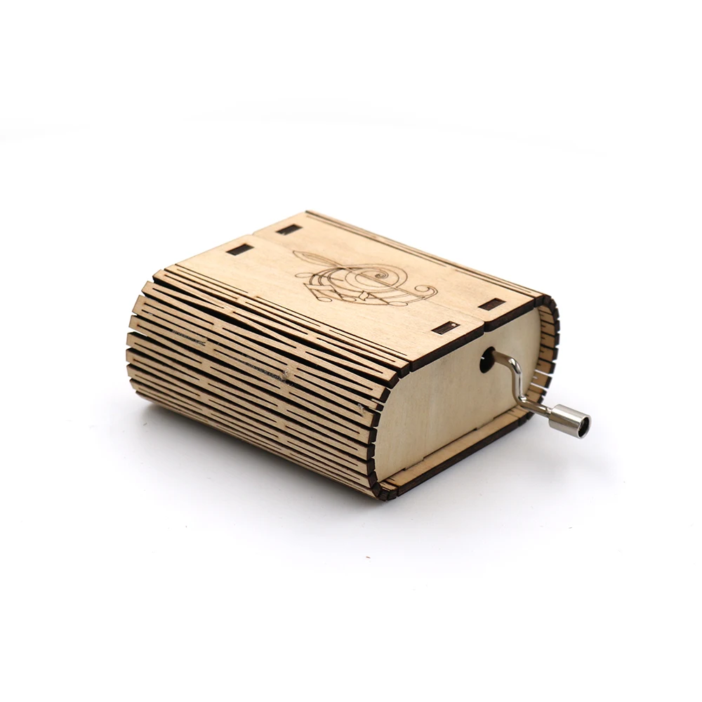 Happy Birthday Music Box Hand Made Wooden Music Box