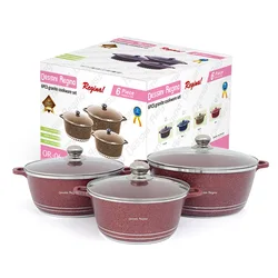 Или-06-1 кухня 6 шт антипригарный Нож покрытием инструменты для приготовления пищи Кухонные принадлежности алюминиевая сковорода суповая Кастрюля Сковорода Посуда Наборы для ухода за кожей