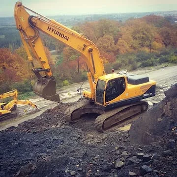 DOOSAN 22 тонный гусеничный экскаватор DH225LC-9