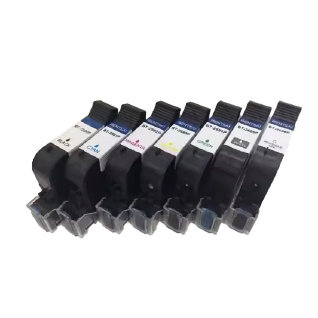 Quick dry Inkjet cartridge for mini inkjet printer for coding and marking printing