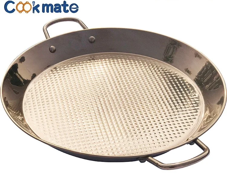 Pefect в мастерстве набор из 6 круглое блюдо Отель Ресторан соты углерода сталь оптовая продажа паэлья Пан