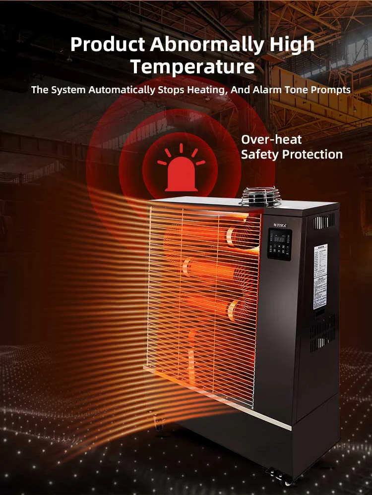 Custom WIFI Remote Control indoor outdoor fuel kerosene swimming pools boat diesel heater 50kw without electricity