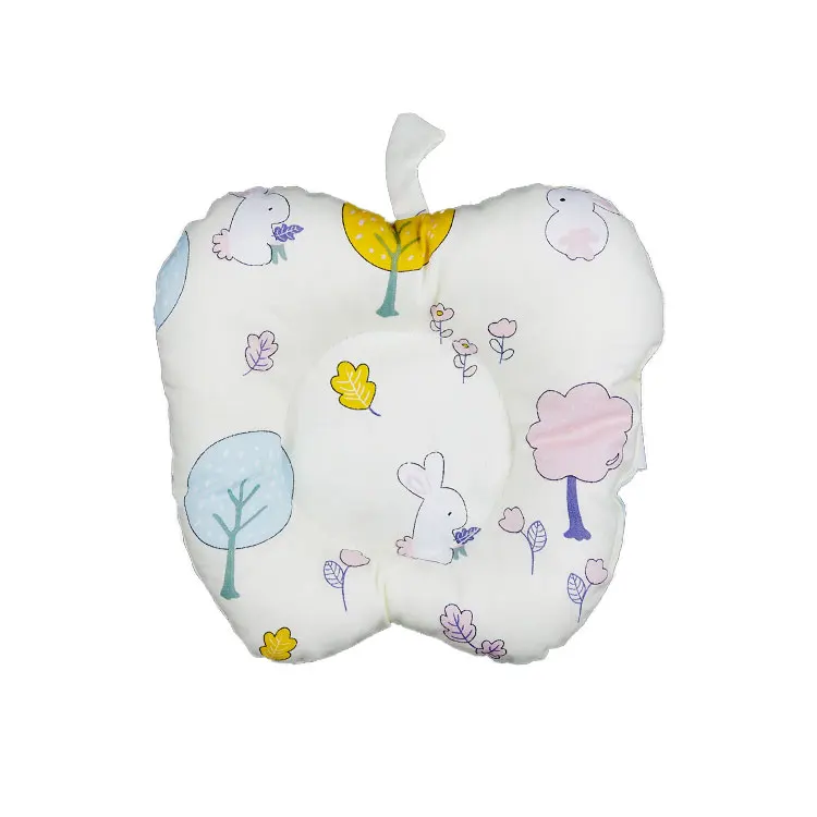 
Bear Shaped Cartoon Printing Cover Baby Infant Support Head Neck Pillow For Newborns 