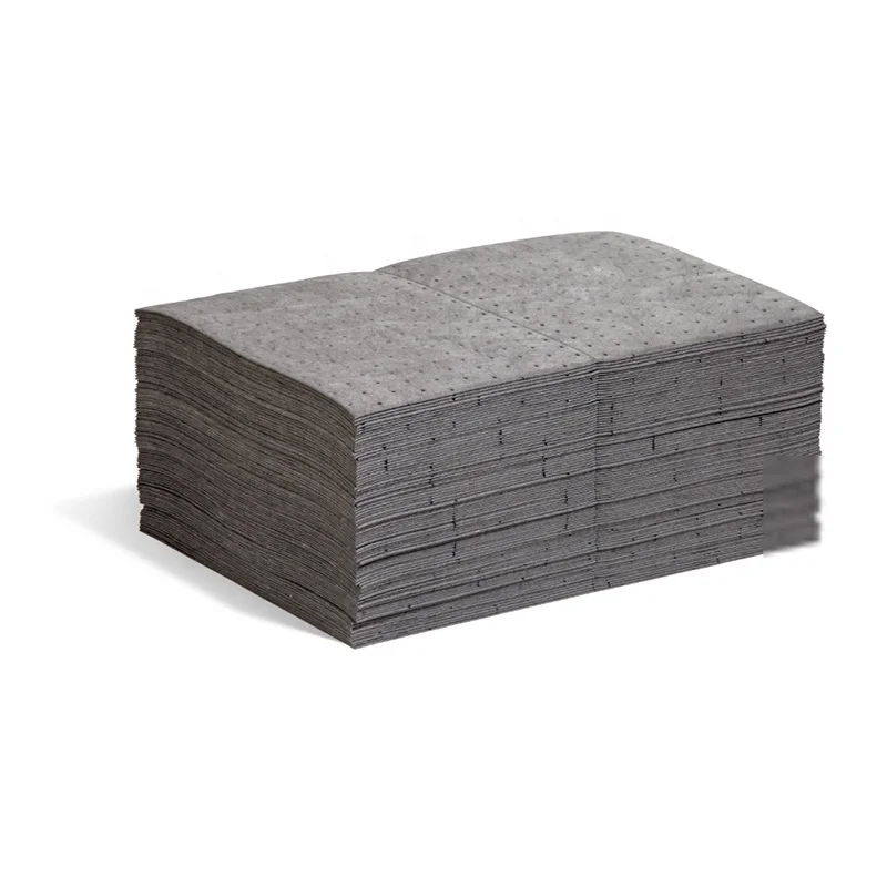 Free sample Universal absorbent mats for universal Chemical oil solvent leakage