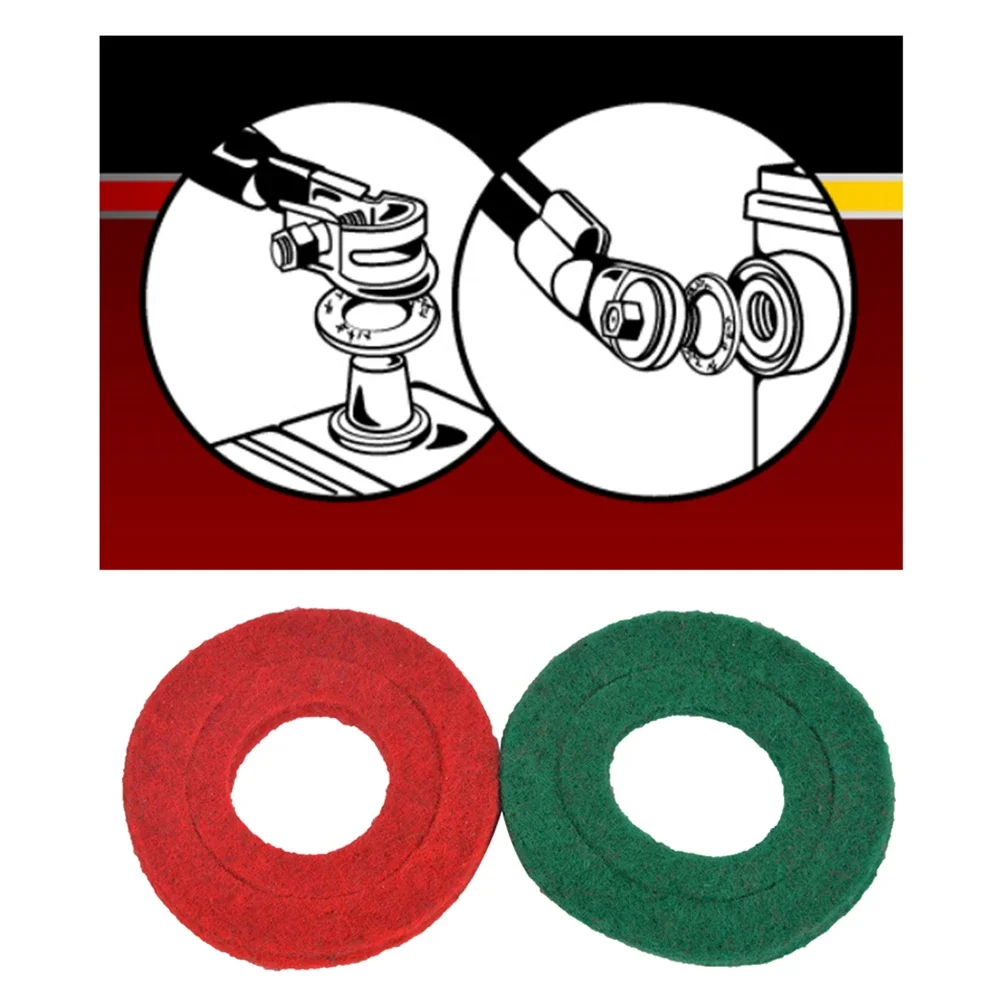Battery Terminal Anti Corrosion Washers Auto Car Fiber Thick Felt Battery Terminal Protector Gasket Pads Accessory