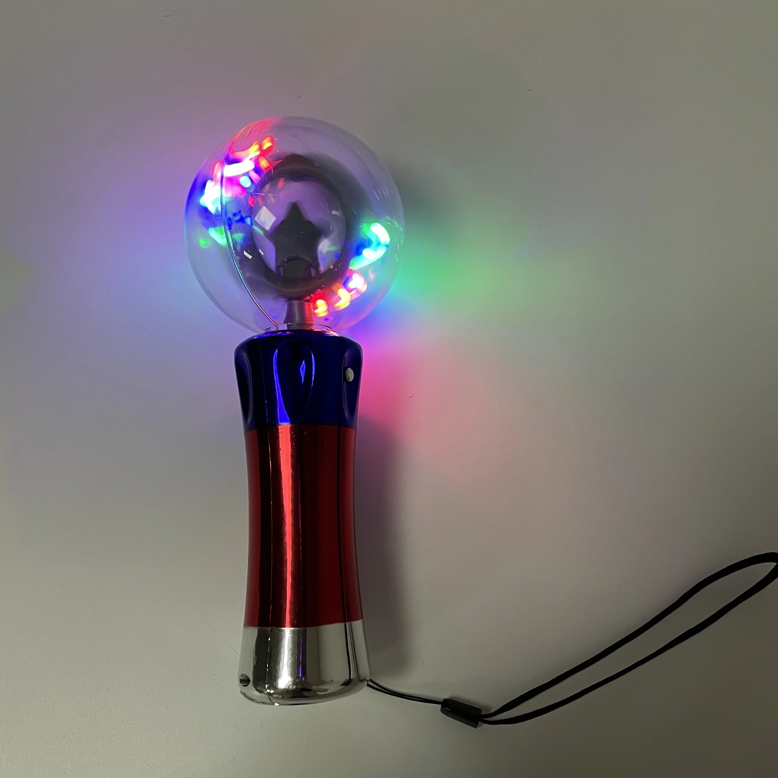 Party Decoration Led Light Up Magic Wand Festival Flashing Spinning Magic Wand