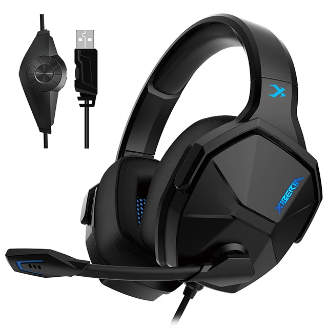 XIBERIA V13U наушники Audifonos G9000 Pc Игровые Ps4 игровая гарнитура Ps5 с микрофоном и подсветкой для мобильного