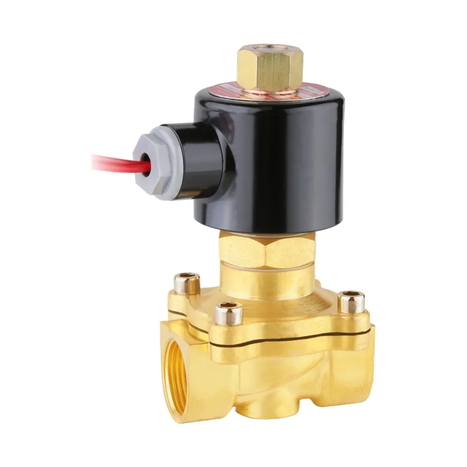 Cast Iron stainless steel  12V 24V DC Water Flange Solenoid Valve