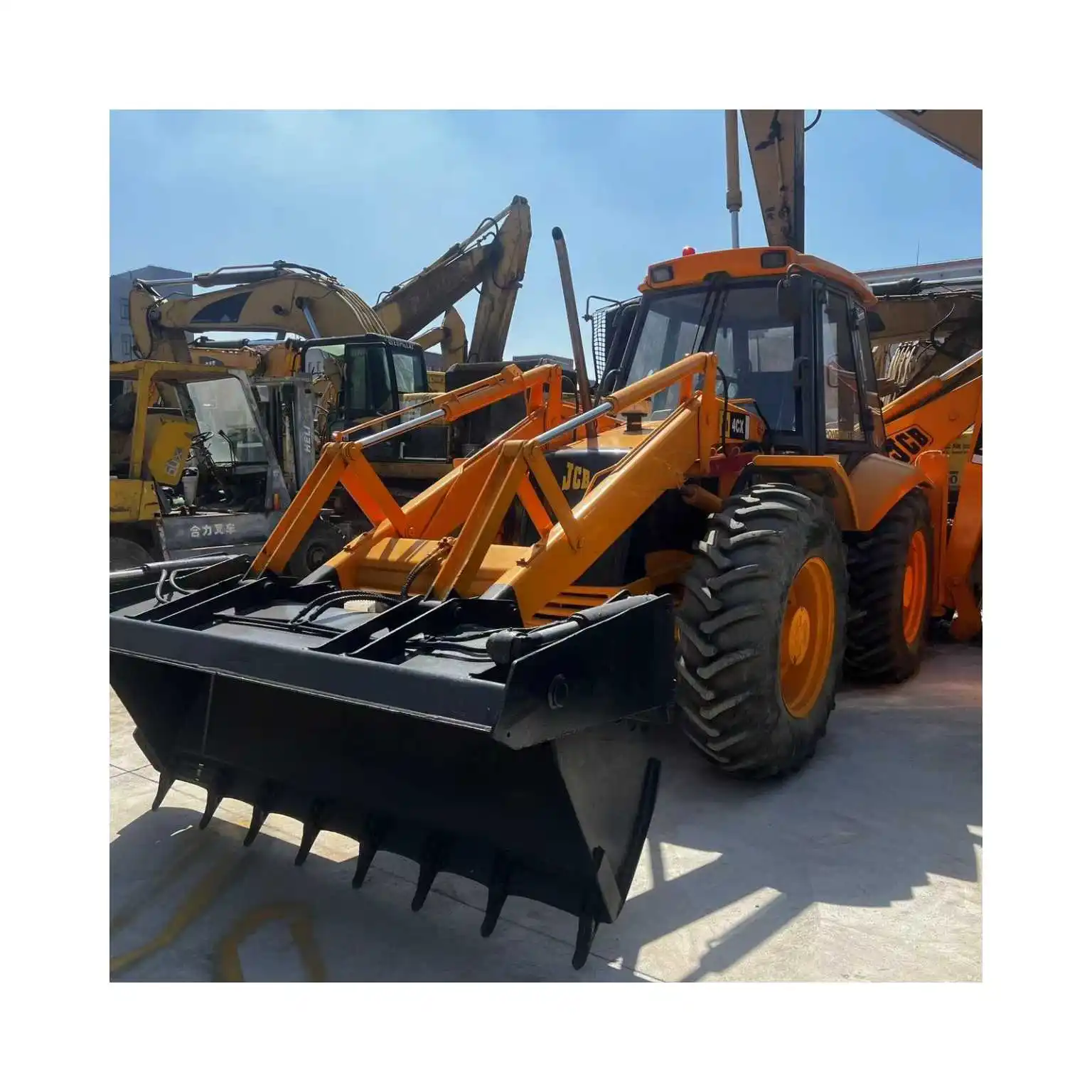 Оригинальный погрузчик Jcb 4cx из Великобритании с хорошей машиной в наличии 3cx/4cx по низким ценам для продажи сертифицирован EPA и CE