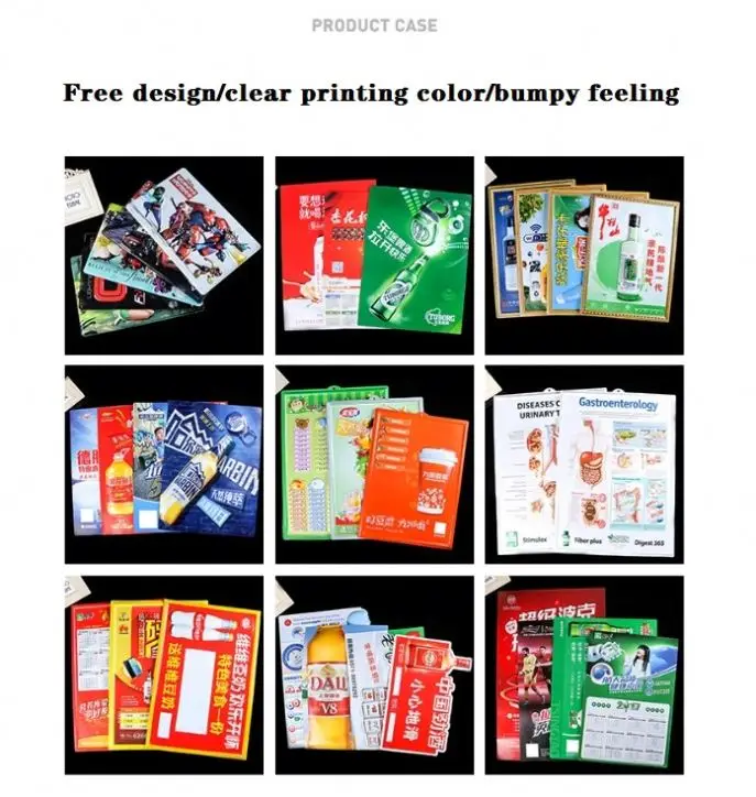 Factory custom wholesale waterproof outdoor pvc vinyl offset 3d poster digital printing custom high quality anime poster print