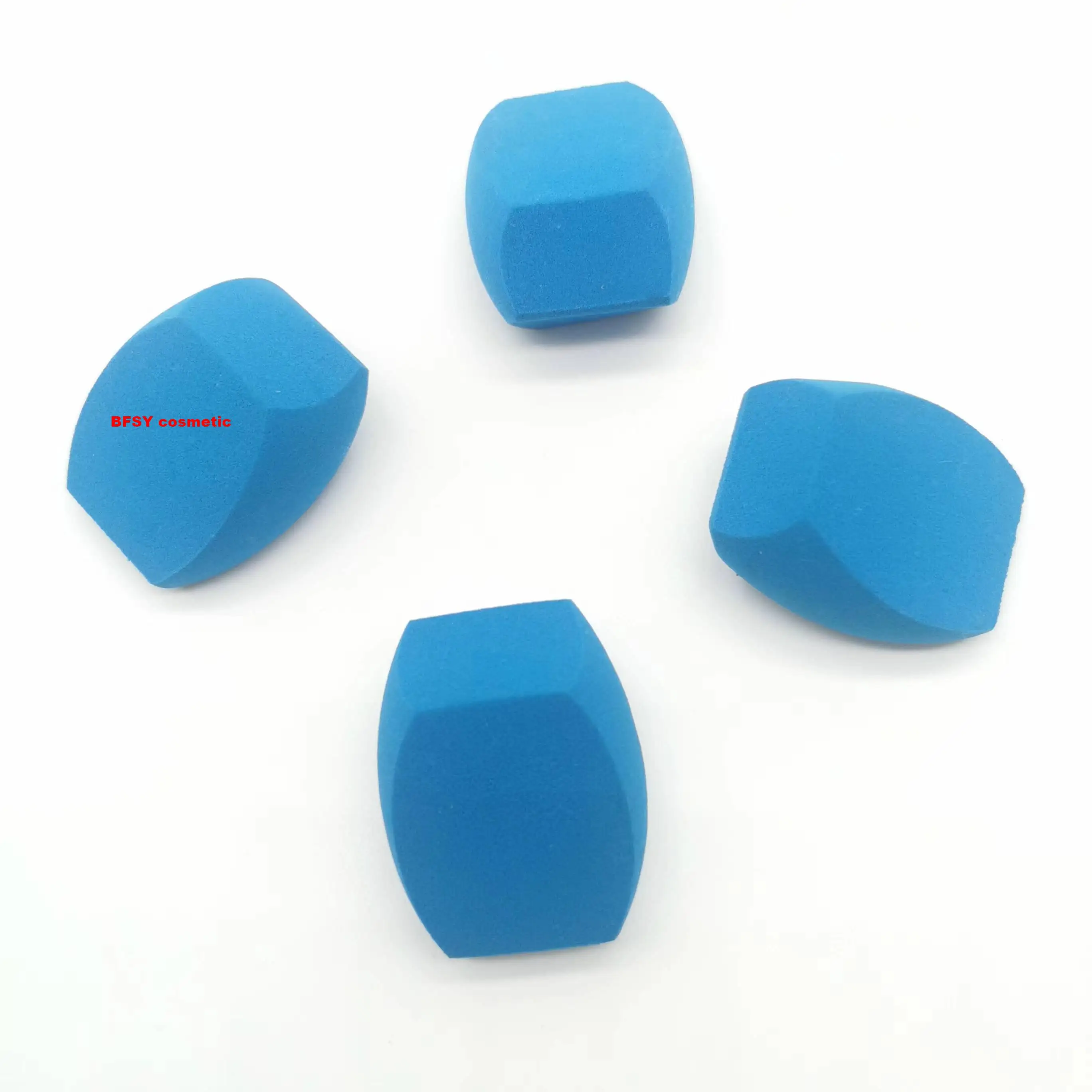 Famous brands OEM ODM soft ocean star special shape precision many sides luxury blue blender makeup foundation beauty sponge