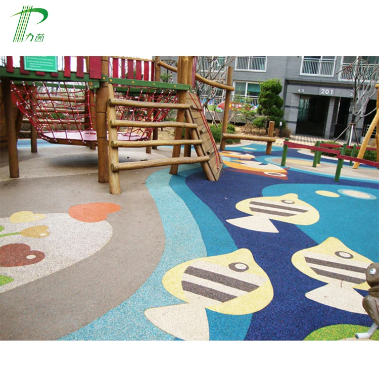 Hot-sale  High Elastic  Eco-friendly Athletic Tracks  Colorful Rubber Granules EPDM Rubber Crumb