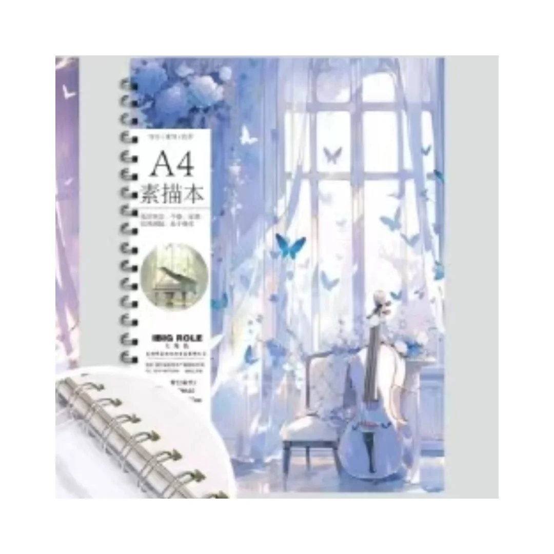 Студенческая школьная художественная живопись специальная музыка мечты альбом 2A4 ручной настраиваемый