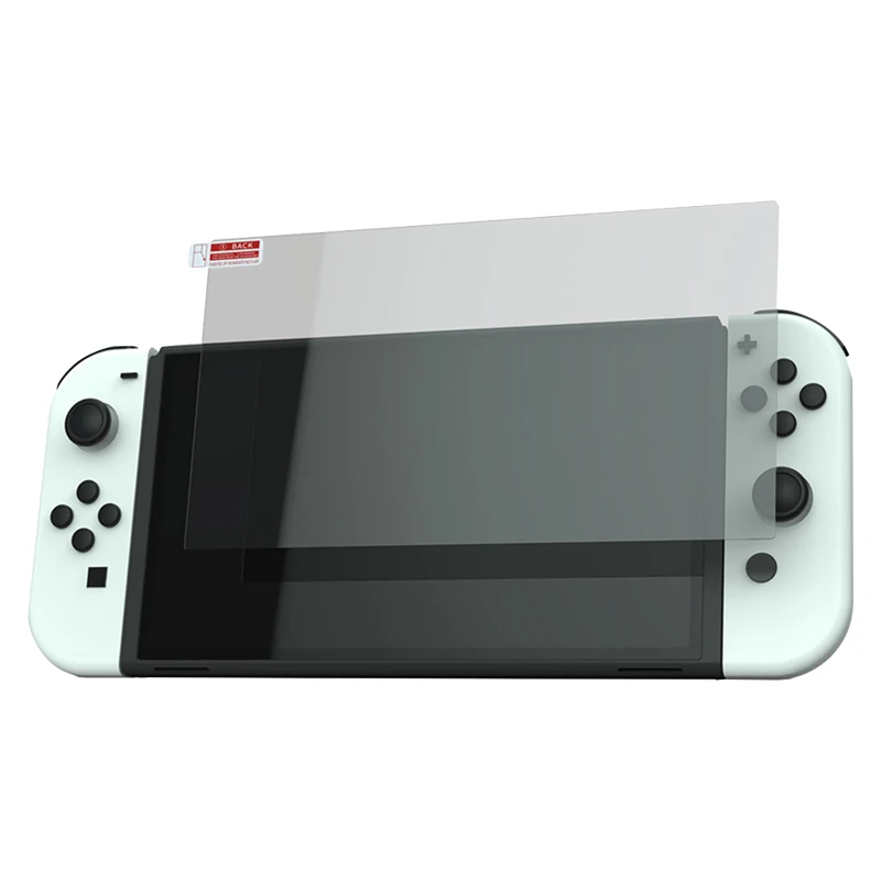 Switch Screen Protector for Nintendo Switch OLED Tempered  Screen Saver Protector Film with Transparent