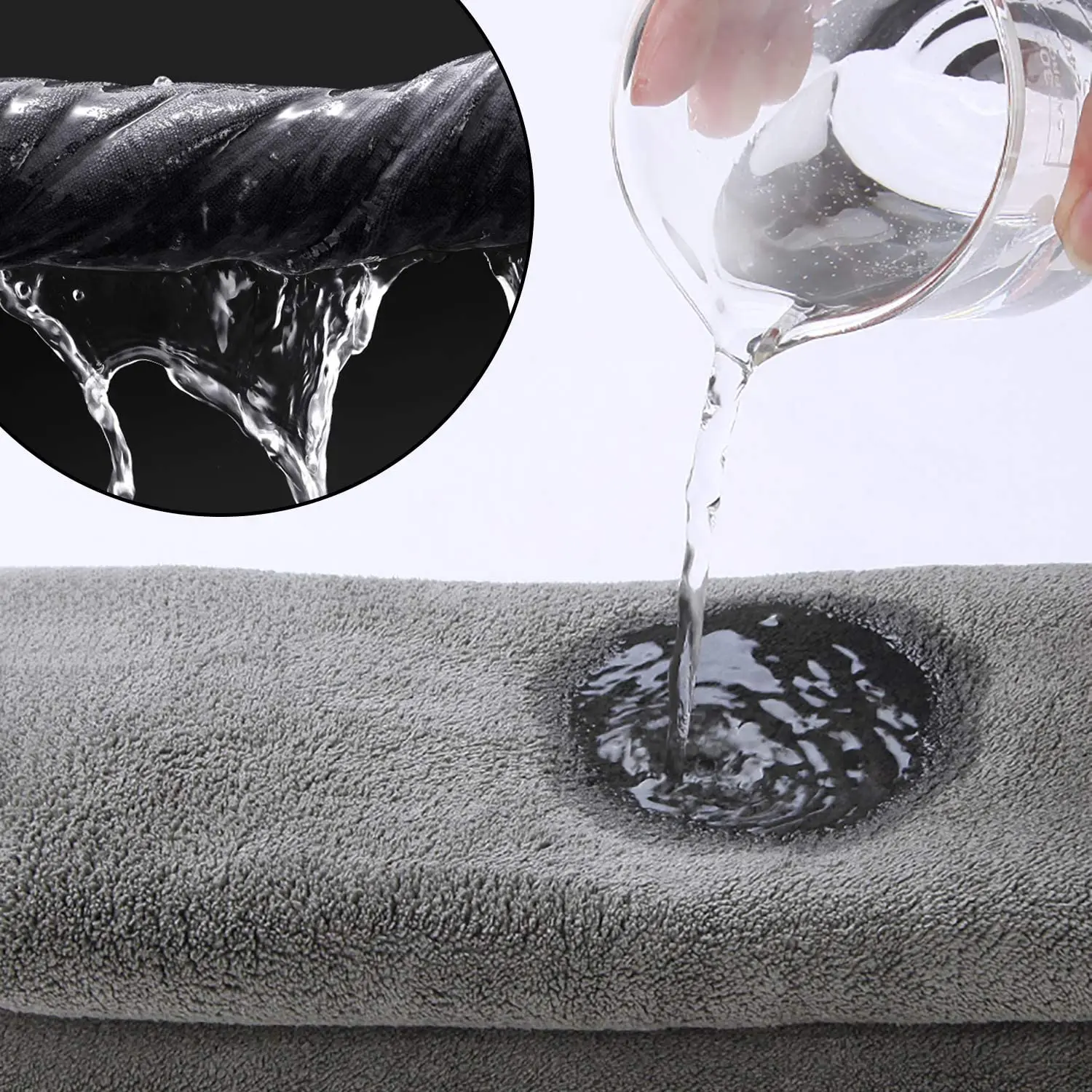 High Quality 60x90 Car Towel Microfiber Car Detailing Towel Inside Big Custom Thick Car Wash Towel