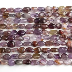 5-8mm Natural Pink Opal Moonstone Colorful Fluorite Stone Beads Irregular Spacer Beads for jewellery Making DIY Bracelet