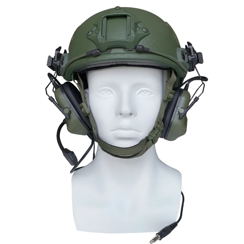 Военный армейский американский стандарт Nij Iiia Пуленепробиваемый Шлем баллистический Быстрый Шлем с гарнитурой
