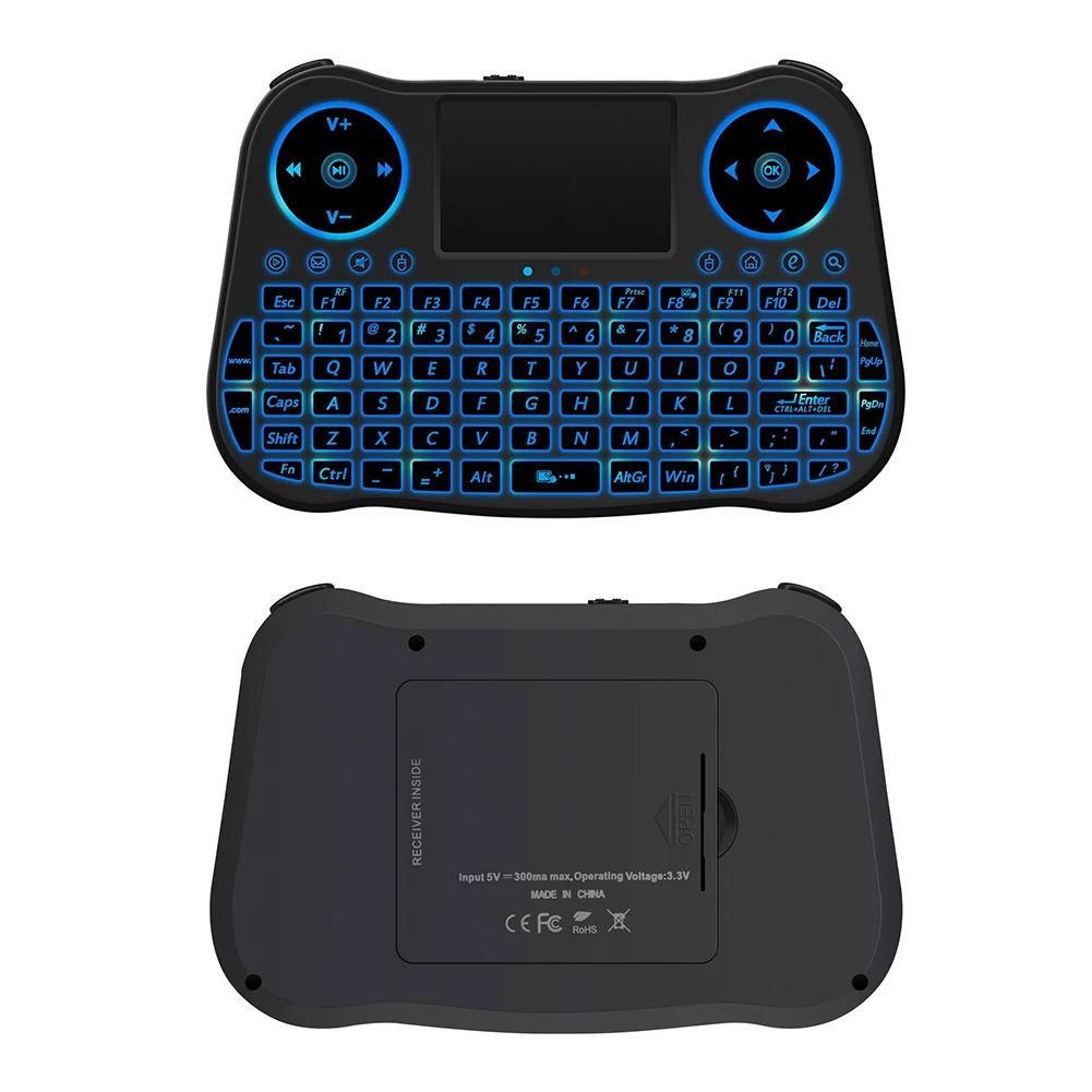 2.4g Wireless Mini Keyboard, MT08 I8 Mini Wireless Keyboard For Smart Tv Keyboard Wireless Air Mouse/