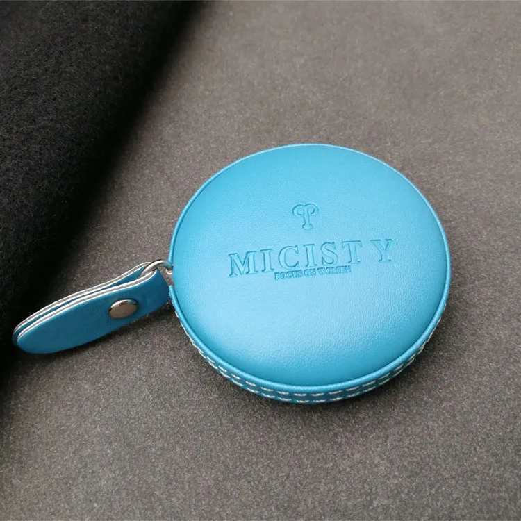 hot selling high quality pu  material  leather tape measure supplier from China